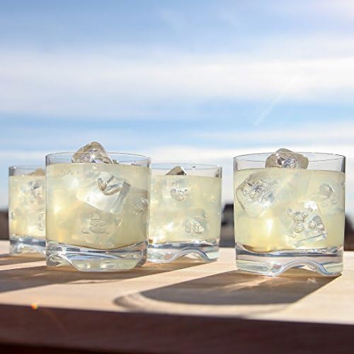 Нечупливи чаши за уиски Lily's Home, изработени от небьющегося тританового пластмаса и са подходящ за използване вътре