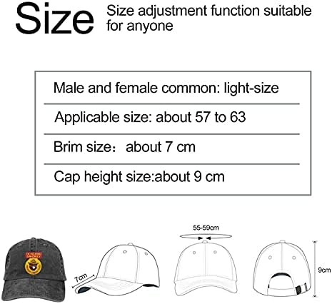 OVPSZFYO бейзболна шапка на Мъжки Дамски Регулируема нисък профил Памучен Подарък Шапка за Татко за Спорт