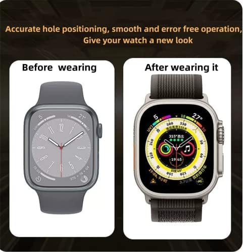 HEADDY е Съвместим с 40-миллиметровым корпус Apple Watch Серия 4/5/6 / SE, уникален дизайн модерен тънък, устойчиво