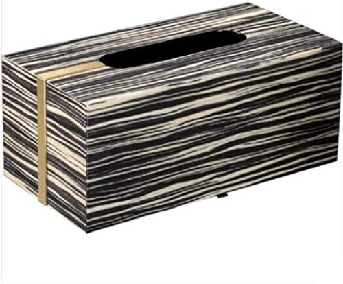 SFYSP Капак Кутии за Салфетки Натурален Правоъгълен Диспенсер За хартиени Кърпички Дървена Притежателя Стандартна
