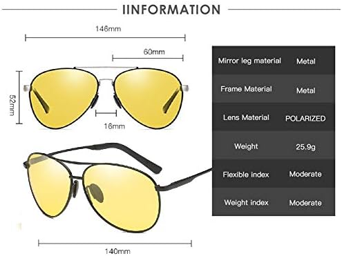 Очила за шофиране Wonzone HD С Нощно преглед, Поляризирани UV400, Антибликовые, За планинско Колоездене, За