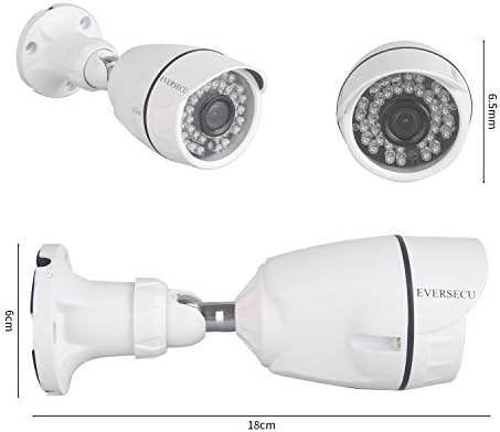 1 комплект 4-канален HD Аналогови камери за сигурност + 1 бр. WiFi Градинска PTZ камера със същото приложение: