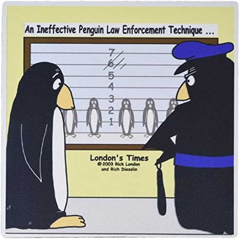 3. Проблеми със състава на полицията Пингвини - Подложка за мишка, в 8 от 8 инча (mp_2952_1)