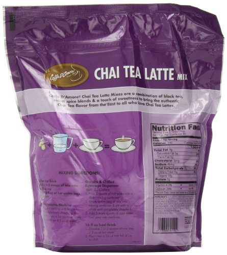 Смес за приготвяне на кафе-Лате с Източно-Индийски подправки Chai Amore, 3 кг