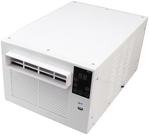 Малък Климатик, 280 W 16-30℃ Портативен въздушен охладител със сензорен екран в режим на заспиване за нощуване на открито (штепсельная вилица САЩ е 110V 10A)
