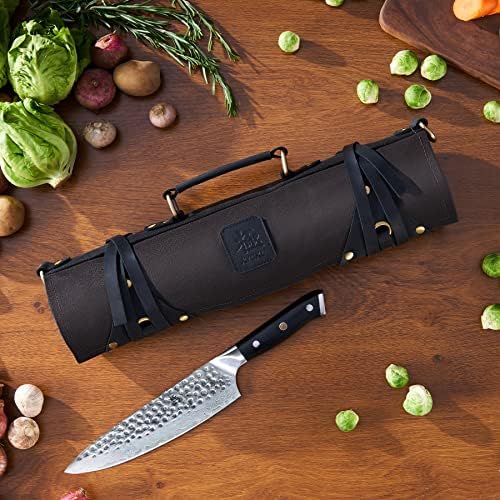 Обвалочный Нож серия от KYOKU Shogun + Професионална Черна Чанта за Хвърляне на Нож на Главния готвач