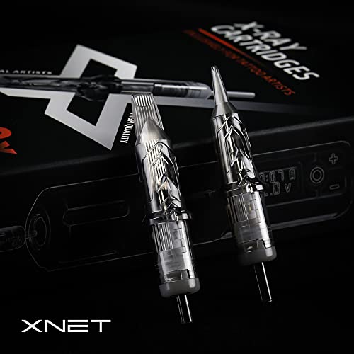Безжична Татуировочная машина Xnet Титан с 20pcs Стандартните игли за касети с мастило за татуировки X-RAY 12 7RL