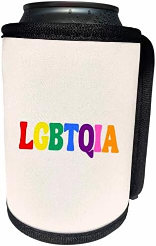 Триизмерно думи LGBTQIA - Опаковки за бутилки-охладител Can (cc-363808-1)
