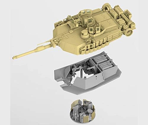 RFMRM5026 1:35 Модел ръжен поле M1A2 SEP Abrams TUSK1/TUSK2 (2в1) с пълен интериор [Комплект за сглобяване на