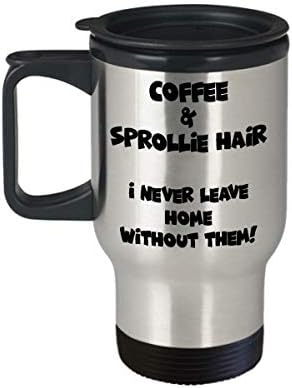 Пътна чаша Sprollie - Забавна и хубава Чаша за чай и кафе Е идеален за пътуване И подаръци