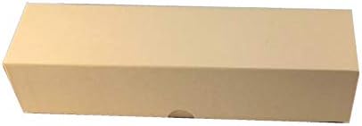Однорядный кутия за съхранение на охрана-къща за 2 х 2 на хартиен носител за притежателите на монети в кафява опаковка по