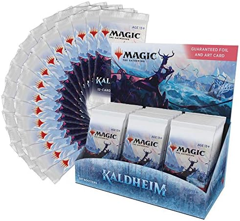 Комплект усилватели Magic The Gathering Kaldheim Set Booster Box | 30 Групи (360 магически карти)