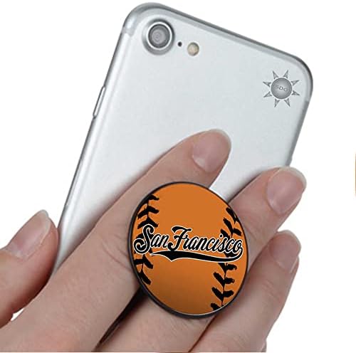 Бейзболна поставка за телефон San Francisco с дръжка за мобилен телефон подходяща за iPhone, Samsung Galaxy