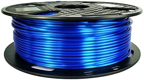 2,85 мм Коприна Сапфирово синьо 3D Принтер PLA Нажежаема Жичка 1 кг 2,2 кг Усещане шелковистости Блясък Блестящ Тъмно-тъмно