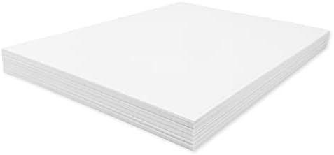 24 бр. Бели Листове пяна EVA с дебелина 1 мм, 15,7x11,8 Инча, Ödevi от стиропор за производство на пощенски картички,