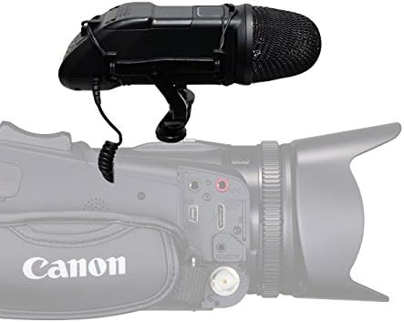 Цифров професионален микрофон с ЦПУ, съвместим с Nikon D5100 (стерео /NRS) с ръчен Dead Cat Wind за системи от висок клас