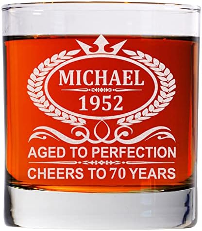 Персонализирана Чаша за уиски За мъже и жени, Отлежало До Съвършенство, 11 грама, Старомоден Обичай Чаша За Уиски,