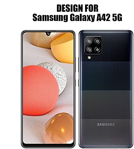UZWZW 3 опаковки за Samsung Galaxy A42 Защитен слой от закалено стъкло 5G, твърдост 9H, 2.5 D, Защита от надраскване, HD Clear