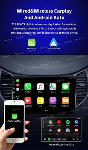 9 4 + 64 GB Android 10 Тире Кола Стерео Радио Подходящ за Hyundai Elantra RHD 2015 GPS Навигационен Главното Устройство