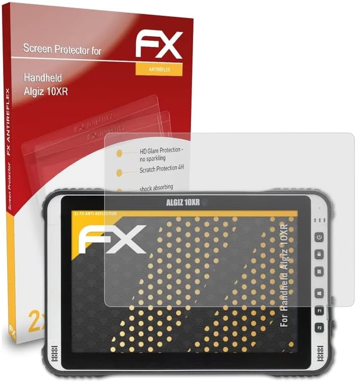Защитно фолио atFoliX е Съвместима с преносими защитно фолио Algiz 10XR за екрана, антибликовой и ударопоглъщащ защитно фолио