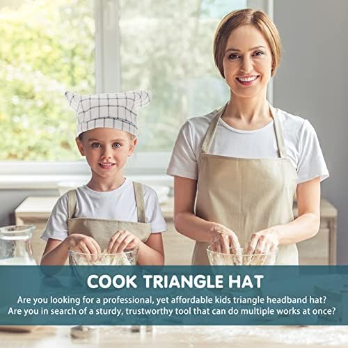 GALPADA, 4 бр., детски готварски шапки, домашна класическа кухня превръзка на главата за печене, детска шапка