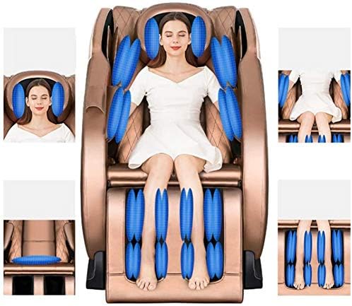 Масажен стол TFJS Home Zero Gravity за цялото тяло Интелигентен Многофункционален Диван-стол 2 Масажни кресла за възрастни (Цвят: