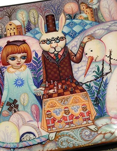 Красивата руска Лачена ковчег АЛИСА в страната на чудесата #4110