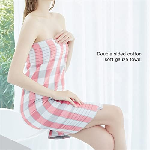 ZLXDP Памучно кърпи за баня, двухслойное марлевое кърпа за мъже и жени, рискът се увеличава растежа, Меки кърпи за баня