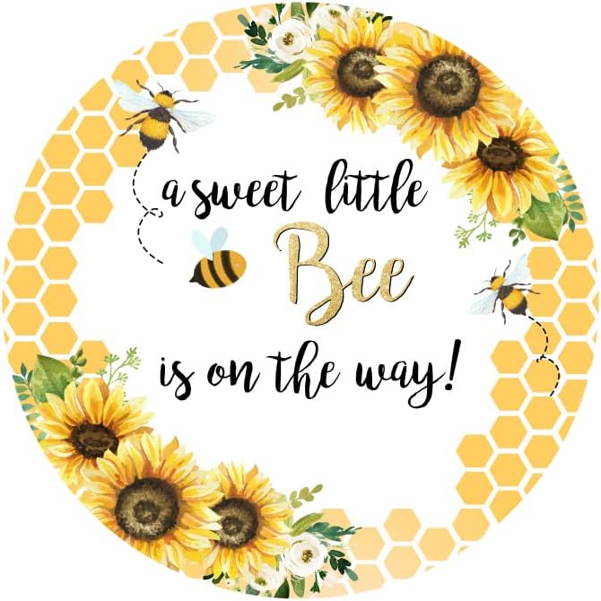 Laeacco 6,5x6,5 фута Малка Пчела през Цялата Фон за Душата на детето Сладка Малка Пчела в пътя на Слънчогледа Скъпа Медоносная