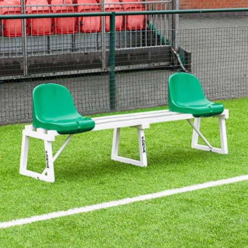 Пейки за социално дистанционирования FORZA [Разстояние между седалки на 2 м] | Заменяющие Пейка за футболни мачове | Заменяющие Пейка за футбола на социалната дистанци