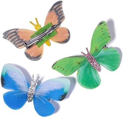 LACAE 10 Опаковане. Шнола с Пеперуда За момичета Мультяшные Аксесоари За Коса-Аксесоари за коса Крила на Пеперуда