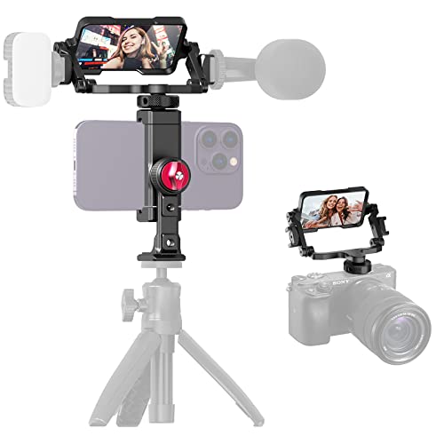 Ulanzi U Rig video Recorder Pro за iPhone, Стабилизатор на телефона с Тройна стена за студено Башмака + Комплект Огледала