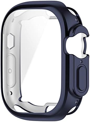 SDUTIO Лека Броня под формата На Миди, Выдолбленный Защитен Калъф, Универсална Защитна Броня, Резервни Части за Apple Watch Ultra 49 мм (Цвят: синьо)