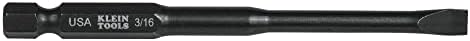Захранващи устройства Klein Tools SL316355 от стомана с 3/16-инчови прорези, 3-1/2 инча, 5 броя в опаковка