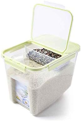 PDGJG Кутия за съхранение на ориз Фланец влагоустойчив, отговарят на високи Контейнер за брашно Голям Капацитет Кухненски