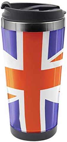Чаша За пътуване Ambesonne Union Jack, Класически Традиционен Знаме на Обединеното Кралство, Съвременната Британска