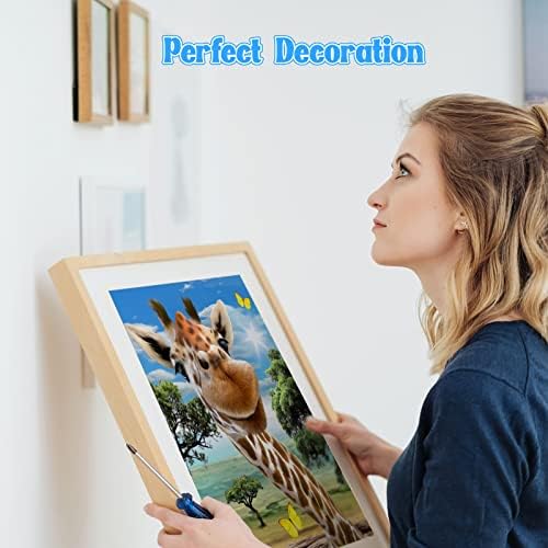 NAIMOER Комплекти за Диамант рисуване с Жирафа за възрастни - Комплекти за Диамант рисуване с пълен набор от Горски
