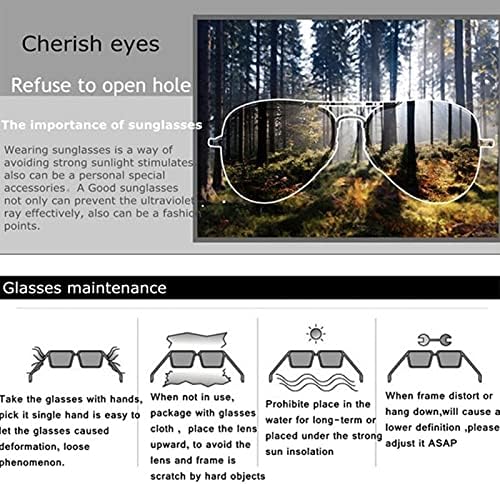 WIRUN Очила за Нощно Виждане За Шофиране, Поляризирани Слънчеви Очила-Авиатори UV400, Защитни Очила от Дъжд,