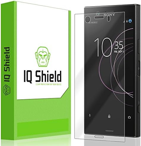 Защитно фолио IQ Shield, която е Съвместима с Sony Xperia XZ1 Compact LiquidSkin, Антипузырьковая Прозрачен филм