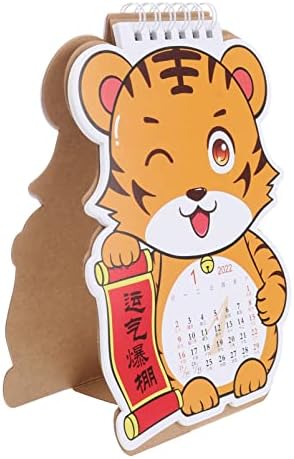 KESYOO Офис Календар Китайски Календар 2022 Календар, Настолен Календар Сладък форми на Настолен Вертикален
