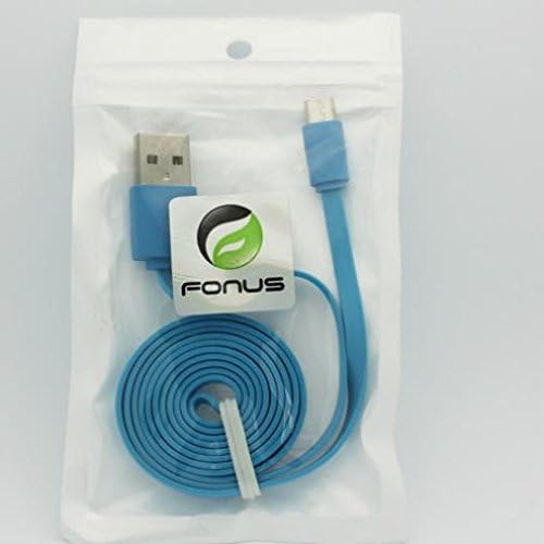 USB кабел с дължина 3 метра, захранващ Кабел за зарядно устройство microUSB, Тел власт, Съвместим с Samsung Galaxy J7