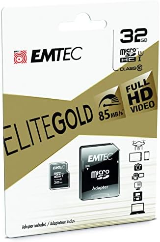 Emtec microSDHC UHSI U1 Elite Gold (32 GB 1 БР.)