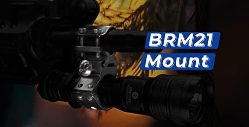 Монтиране на фенер Brinyte BRM21 за куфари, подходящ за фенери с диаметър 25,4 ~ 30 mm, за тактически и ловни фенери