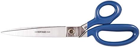 Ножици Klein Tools G212LRK, Извит Тример с Голям Пръстен, Острието на Ножа, 12 Инча