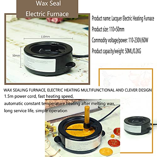 Електрическа Топло за восъчни печати, Определени за восъчни печати на Топло за восъчни печати за стопяване на восъчни