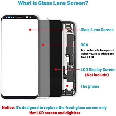 Подмяна на екрана Tpyag за Samsung Galaxy S9 Plus, Преносим екран за Galaxy S9 Plus серия 6,2 инча, Комплект за ремонт на екрана