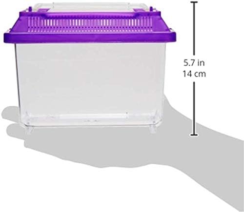 Мини контейнер за рязане на утайки с капак - 7,13 Д x 4,38Ш х 5,5В Опаковка от 10