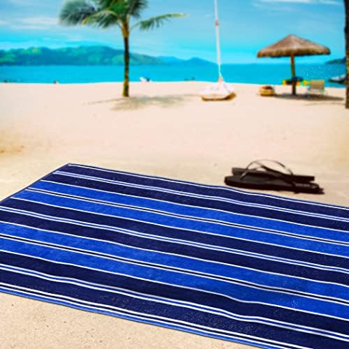 ОТЛИЧНИ Луксозни Плажни Кърпи от памук, големи размери 34 x 64, от Мека Велюрового памучни и хавлиени абсорбираща