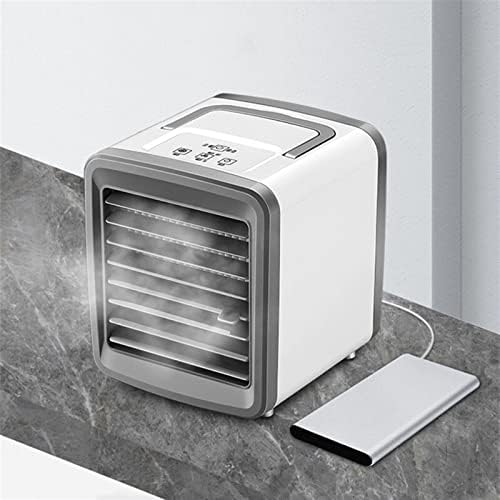 Климатик ADIOLI преносим мини вентилатор, климатична инсталация Охлаждащ вентилатор зареждане на малък преносим безлопастный