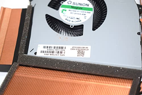 NODRLIN Нов за HP Omen 17-CB TPN-C144 17,3 Охладител охладител С вентилатор на ПРОЦЕСОРА GPU L57366-001